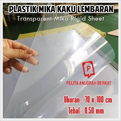 

Promo Plastik Mika Transparan Bening Sampul Agenda Wobler Lembaran 70X100Cm Terbaru