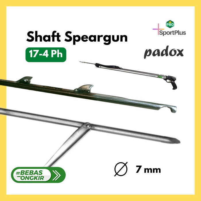 Shaft Speargun 7mm 17-4 Ph Spring Stainles