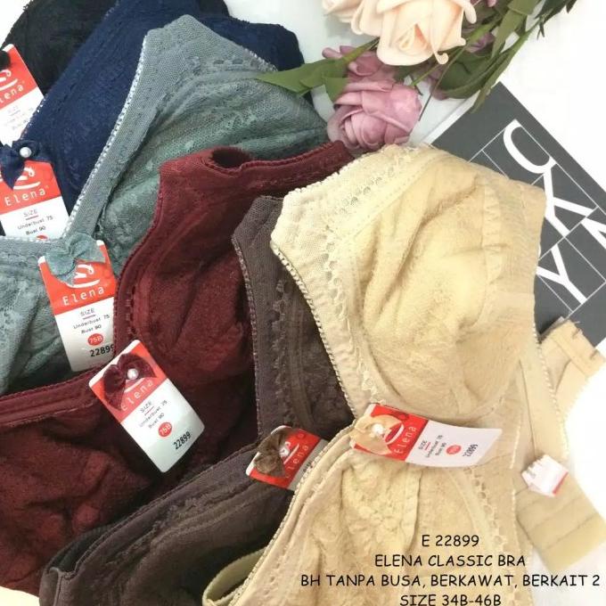 Elena bra 22899 fullcup B, tanpa kawat ,tanpa busa