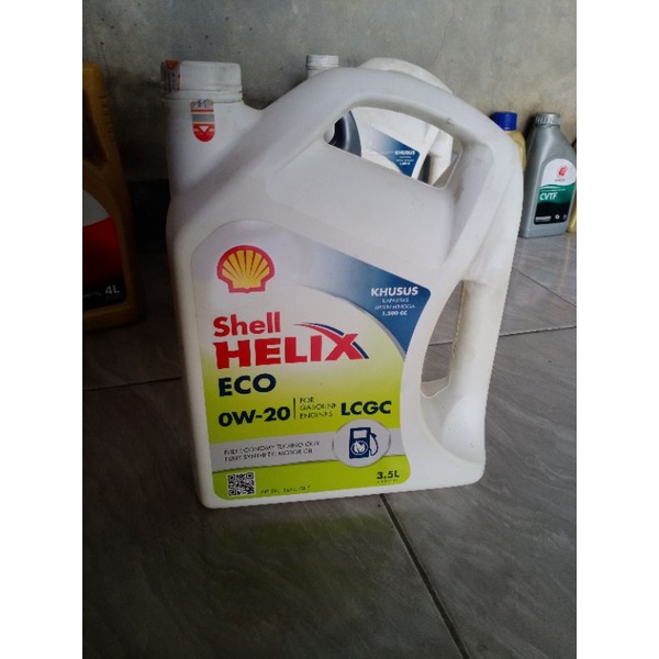 oli mesin shell helix eco