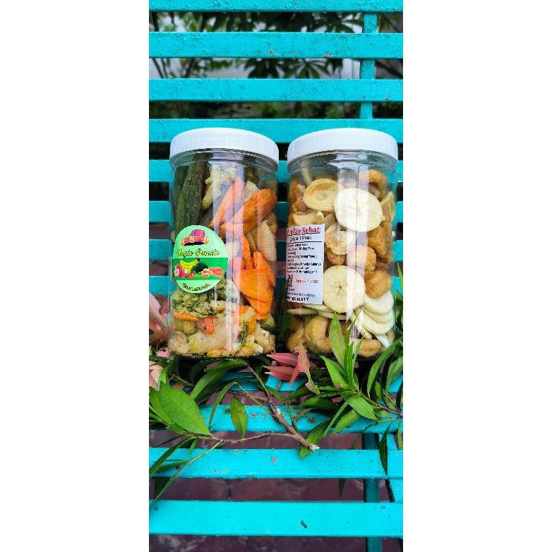 

Ready BUNDLING KERIPIK MIX SAYUR DAN BUAH
