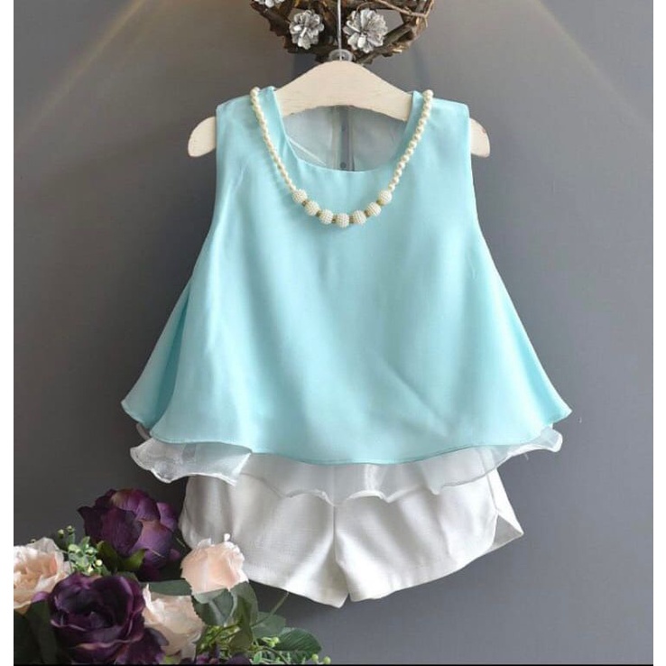 Dress Anak Perempuan 3 4 Tahun 2 5 6 Cewek Umur 9 12 Thn 1 7 8  Rok Model Pendek Midi Outfit Keren G