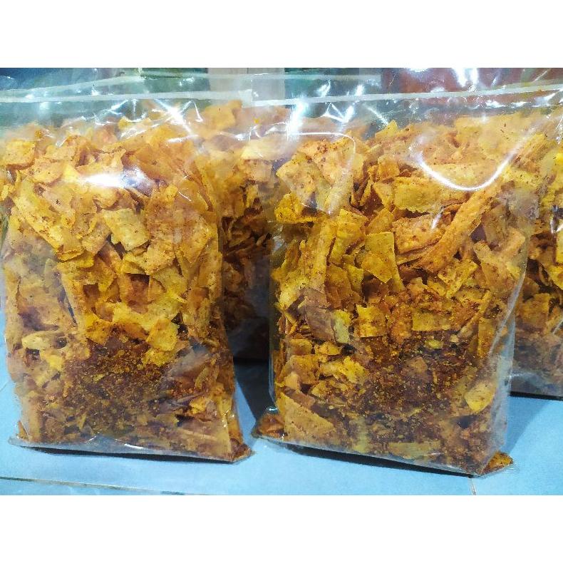 

Recommended kripik singkong khas pinoh 500gram pedes kunyit