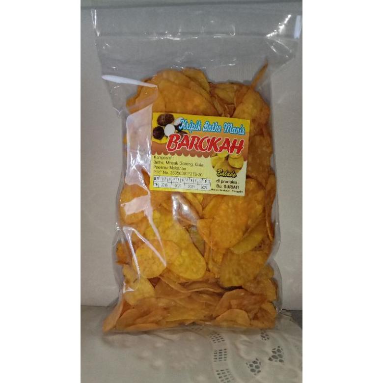 

Recommended 1 KG - KERIPIK MBOTHE MANIS