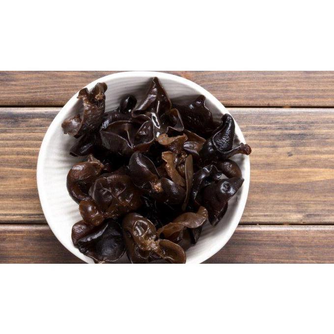 

Terbaik JAMUR KUPING HITAM 250GR / JAMUR KUPING KERING HITAM 250GR .,