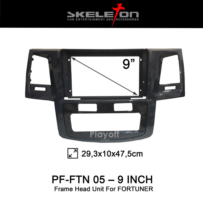 NEW FRAME HEAD UNIT 9 INCH MOBIL FTN 05 AUTO FRAME ANDROID SKELETON ORIGINAL TERBARU