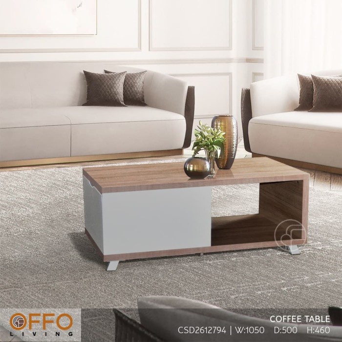 Terlaris Offo Living - Coffee Table Putih
