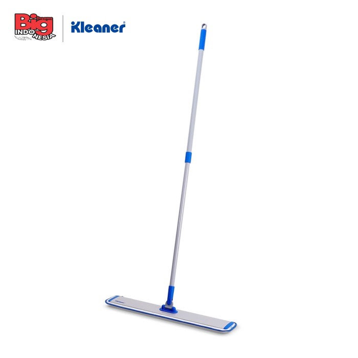 Alat Pel Aluminium 60 Cm Mikrofiber Flat Mop Pembersih Lantai Kleaner - Flat Mop 1SET