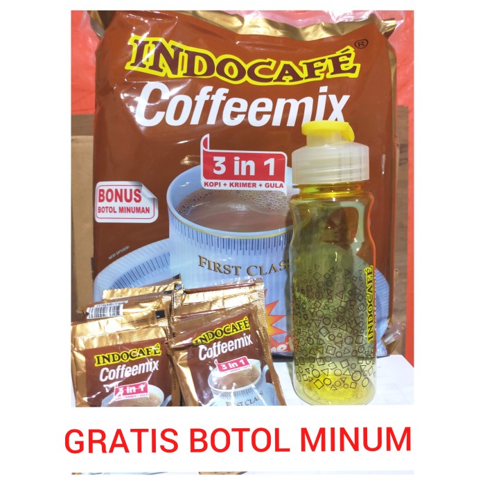 

Indocafe Coffemix 3 IN 1 100 Sachet 100X20GR / Khusus Grab Dan Gojek