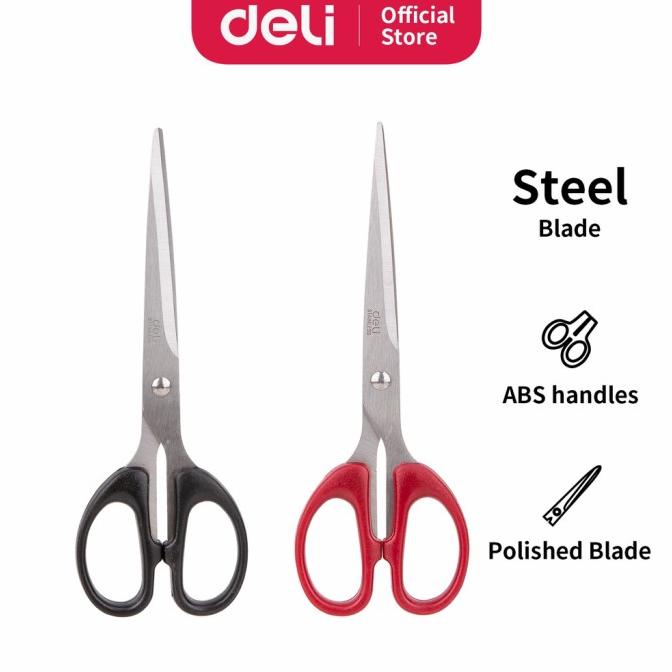 

BARANG TERBARU !!! DELI STAINLESS STEEL SCISSOR GUNTING BESI BAJA - TERLARIS