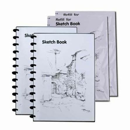 

BARANG TERBARU !!! A5 LYRA SKETCH BOOK REFILLABLE BUKU GAMBAR SKETSA BISA ISI ULANG - TERLARIS