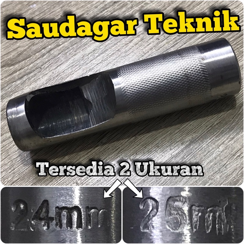 

Hollow Punch 24Mm 25Mm Pukul Pembuat Lubang Plong Pembolong Plat 24 Mm 25 Mm