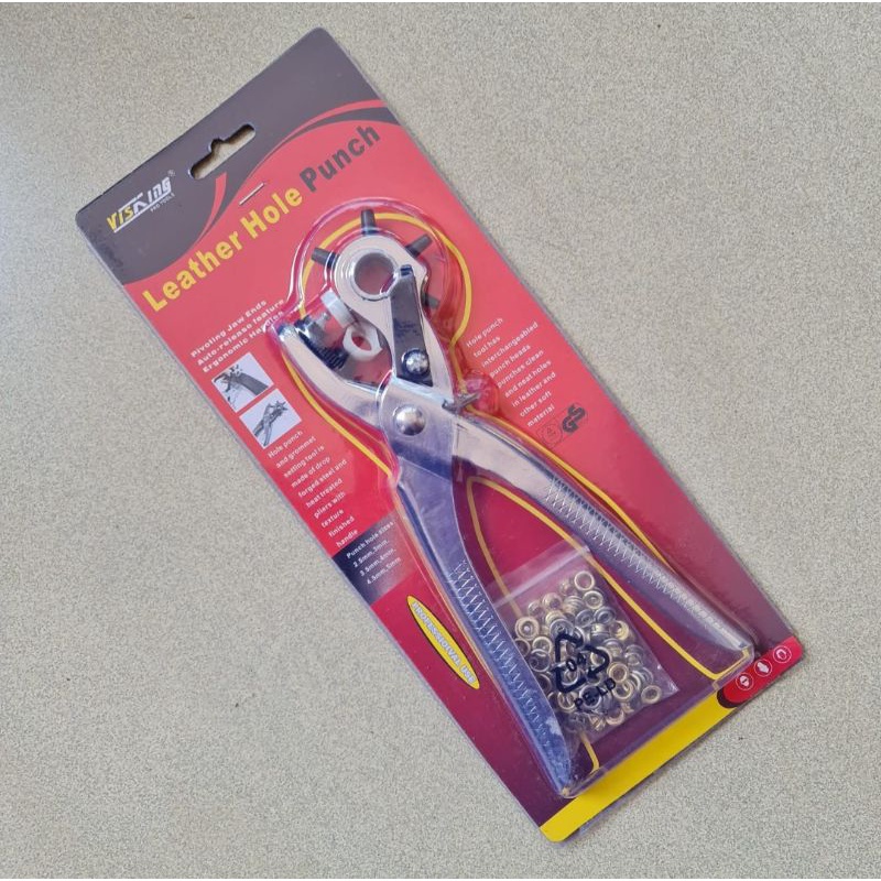 

Pembolong Sabuk Pembolong Gesper Visking Leather Hole Punch Ft025