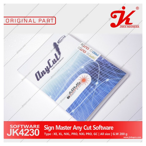 

✨Sale Jk4230/ Sign Master Any Cut Software/ Jinka/ Jinka Sparepart Bisa Sameday