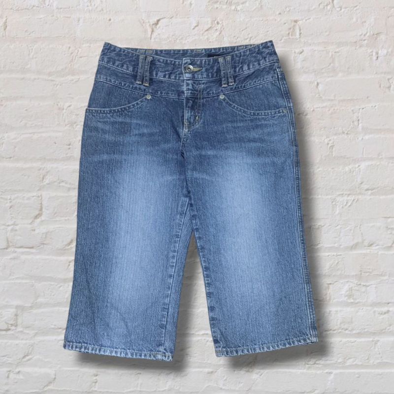 Celana Pendek Shortpants Jeans Blue Washed East Boy Original Second Preloved