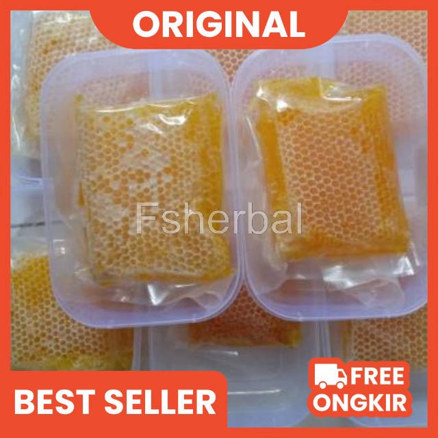 

Fs - Madu Sarang Honey Comb 500 Gr/ Madu Murni Melifera Cerana 500Gram Honeycomb