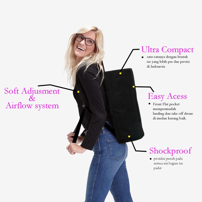 Terlaris Tas Drone Phantom 3 4 Xiro Syma