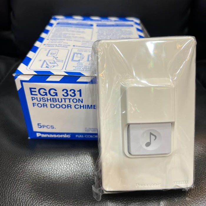 Terbaru Set Bel Rumah Listrik Panasonic Ebg 888 + Egg 331 Bel Listrik Saklar Promo Terlaris