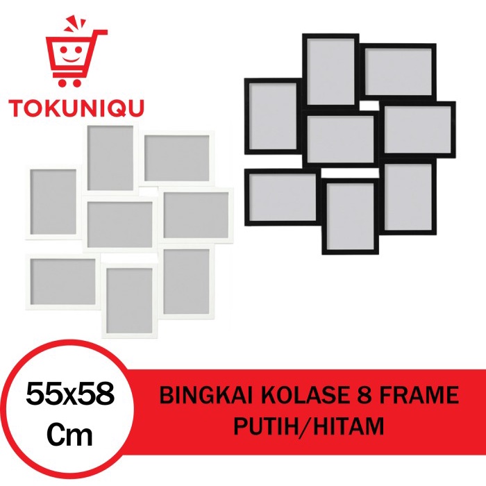 Promo Frame Foto/Bingkai Foto Kolase 8 Frame 4R/Collage Photo Frame Vxbo