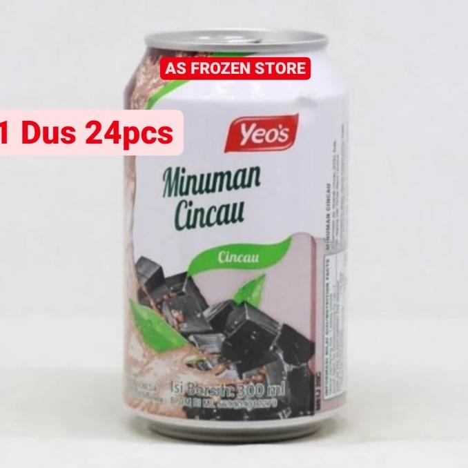 

Yeos Cincau Kaleng 300ml / Yeos Grass Jelly Drink Can 300ml