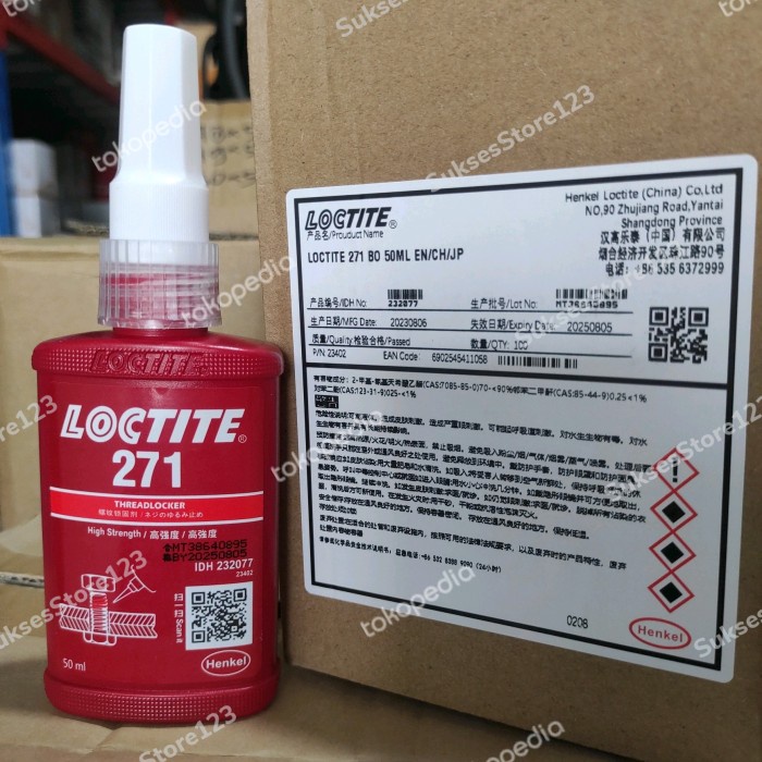 

Original Loctite 271 Lem Baut 50 Ml