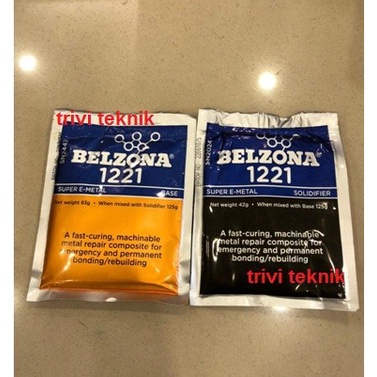 ✅New Ori Belzona 1221Series Super E MetalLem Darurat Emergancy Terbaru
