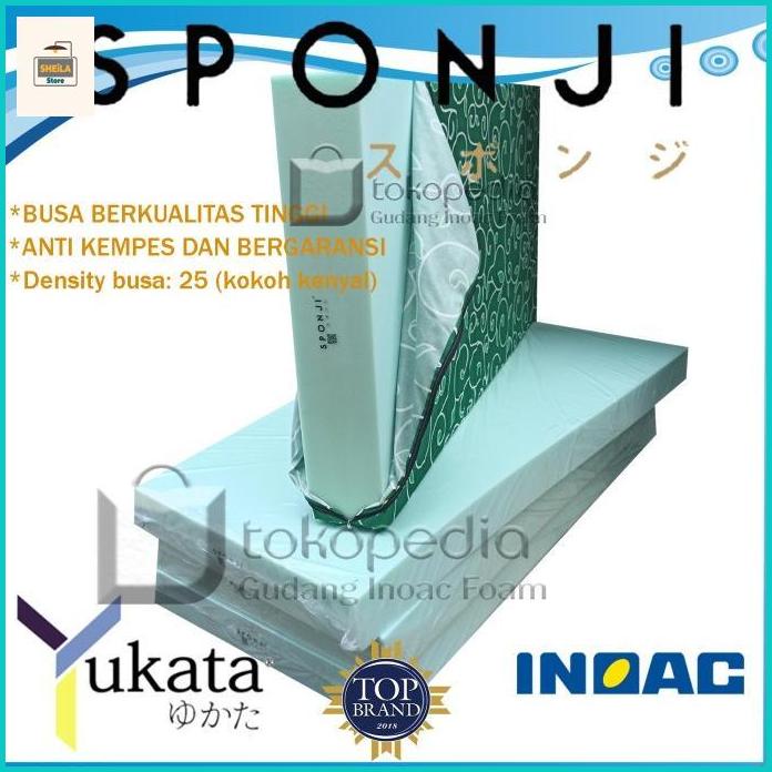 Sheila store KASUR BUSA SPONJI D25 LG TEBAL 20 CM INOAC YUKATA ORIGINAL