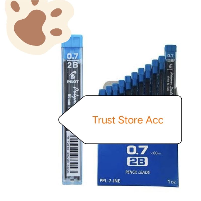 

Isi Pensil Mekanik Pilot Polymer 0.7 MM Sebanyak 12 Leads