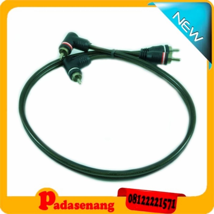 Kabel Audio Rca To Rca 0.5 M/Kabel Rca Audio Mobil Premium Quality Terbaik