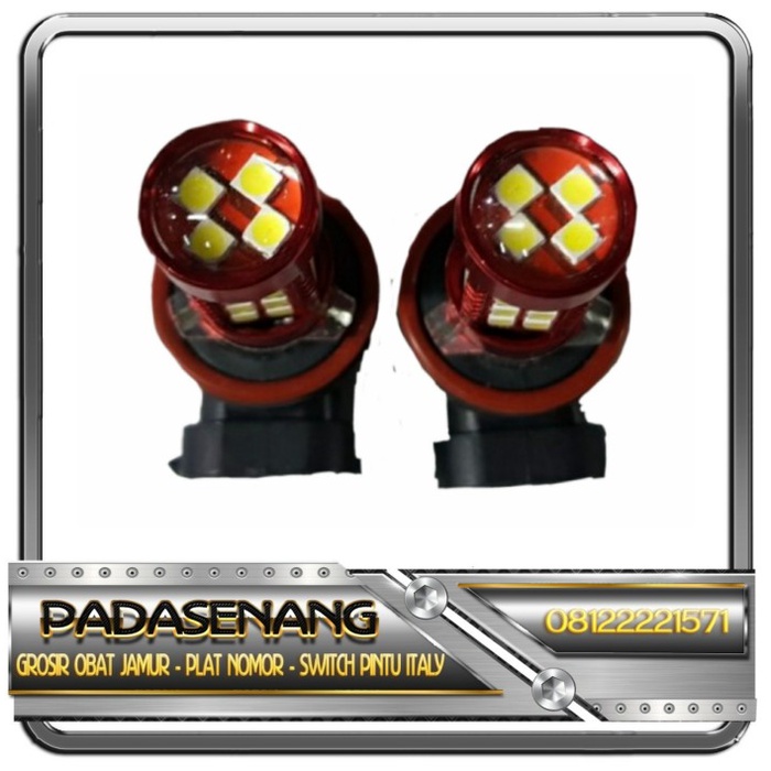 Bohlam Foglamp H11/Lampu Led Foglamp 36 Titik/Led Super White+++.... Terbaik