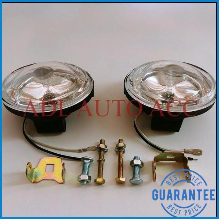 FOGLAMP LAMPU SOROT BUMPER DEPAN MOBIL BENTUK OVAL UNIVERSAL DLAA MODIFIKASI TARUNA BALENO LAMA | DL