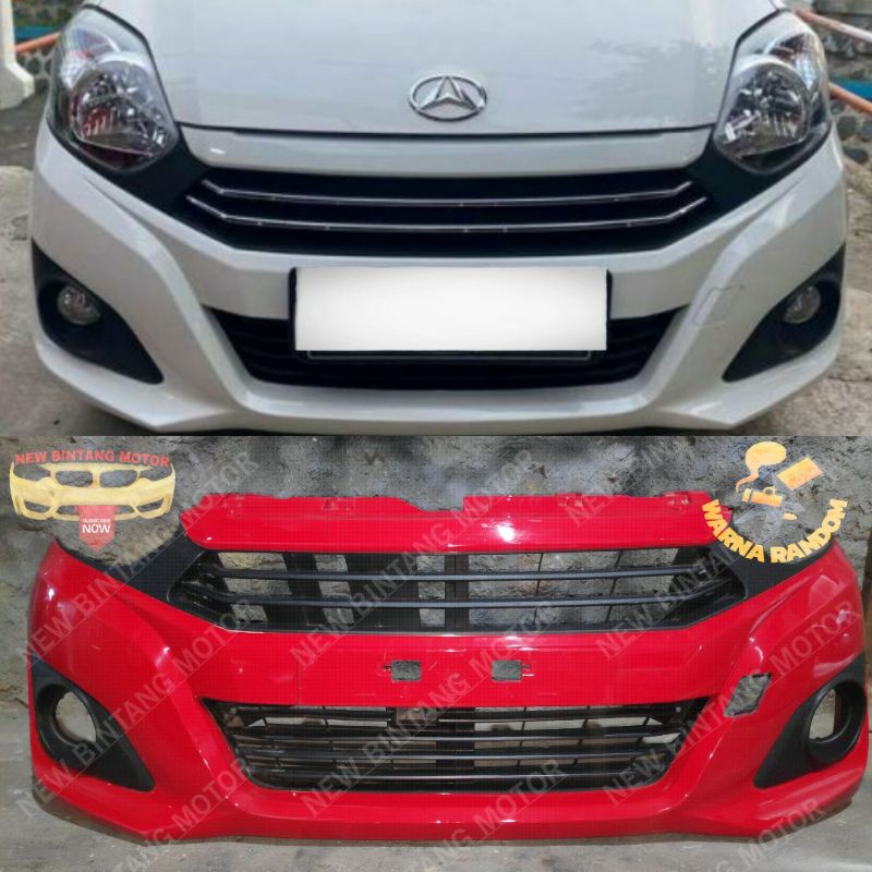 Bumper depan ayla 1.0 facelift 2012 2018 original
