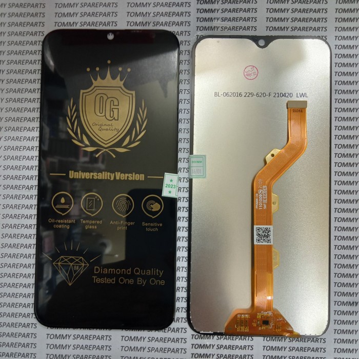 LCD TOUCHSCREEN INFINIX SMART 3 PLUS X627 S4 X626 X626B ORIGINAL