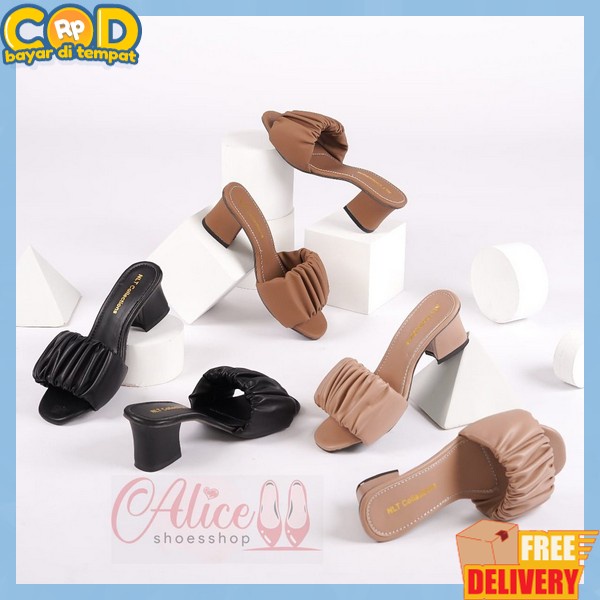 Terbaru Hak Tahu Wanita Remaja Hells Murah Import Sandal Hak Tinggi Pesta Heeld Korean Style Haktahu