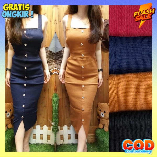 Dress Perempuan Remaja Pakean Birthday Party Daster Ibu Ibu Rumahan Guan Pendek Selutut Drwss Waita 