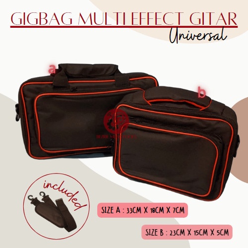 Promo Tas Gigbag Untuk Multi Effect Gitar Effect Gitar Universal