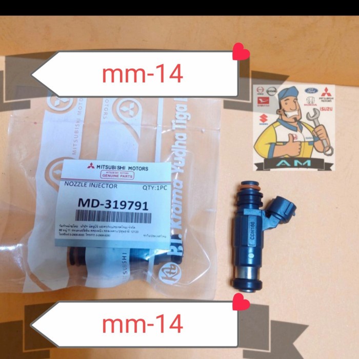 Kode Ad289 Nozzle Injektor Atau Nosel Injector Mitsubishi Colt T120Ss Ori