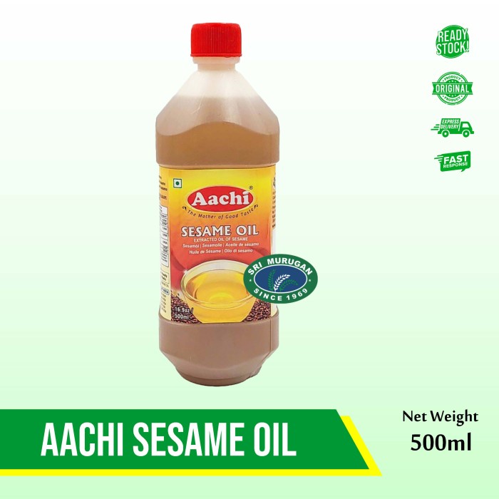 

((((()paling dicari] AACHI SESAM OIL 500ML