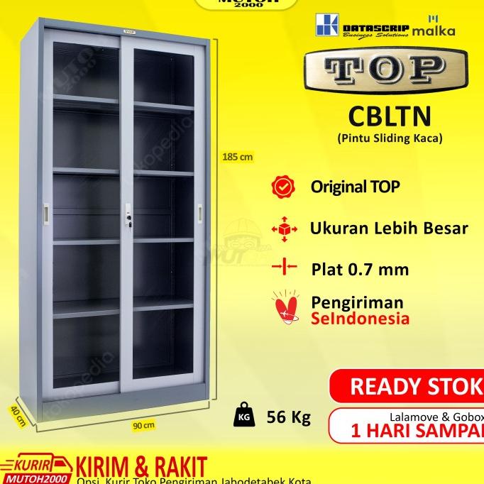 

Best Seller Top Cbltn By Datascrip Lemari Arsip Besi Pintu Sliding Kaca Limited Edition