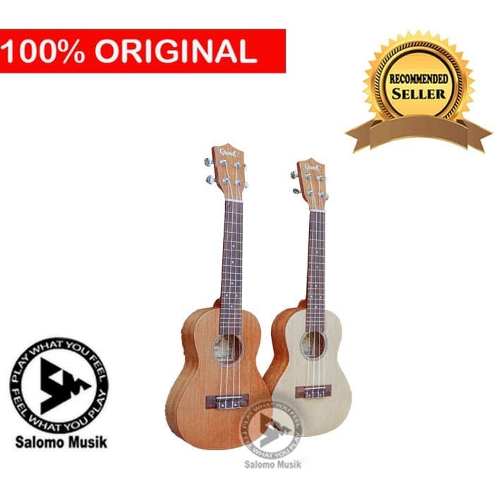 Ukulele - Ukulele Grande Concert 23" Varian Warna + Softcase