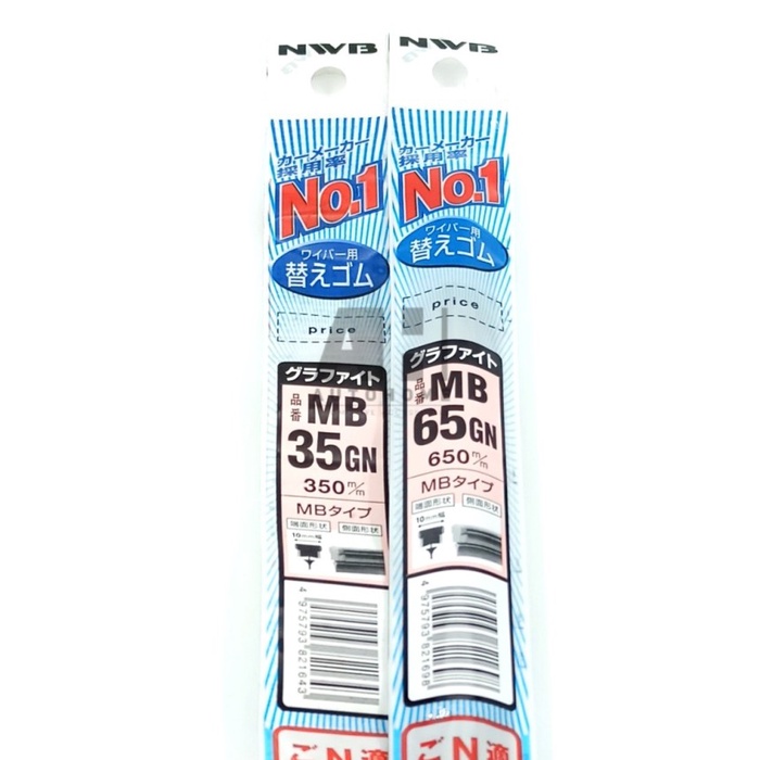 Ready Stok Refill Karet Wiper Depan All New Serena C27 - Nwb Japan Mb35Gn Mb65Gn Kode 079