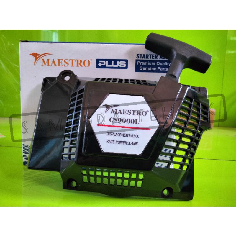 Kap Starter CS9000 Recoil Starter Assy 9000L Maestro Recoil Chainsaw Maestro CS9000L