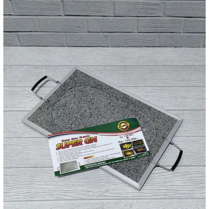 BISA COD PANGGANGAN BATU SERBAGUNA ALAT BAKARAN SATE SERBAGUNA /GRILL PEN/BAKARAN SATE/MULTI GRILL