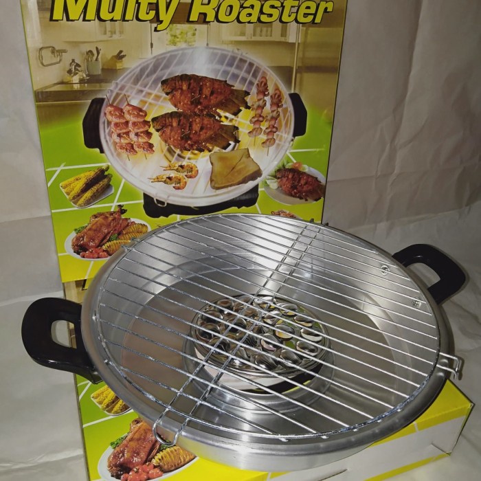 BAYAR DITEMPAT multy roaster (alat panggang berputar) /GRILL PEN/BAKARAN SATE/MULTI GRILL PEN