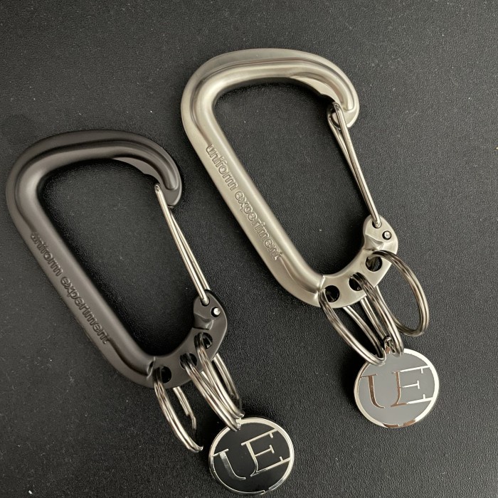 {Shop} Fragment Design x Uniform Experiment Carabiner - Silver Limited