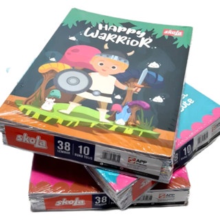 

BOV BUKU TULIS SKOLA 58 LEMBAR (1 PACK ISI 10 BUKU)