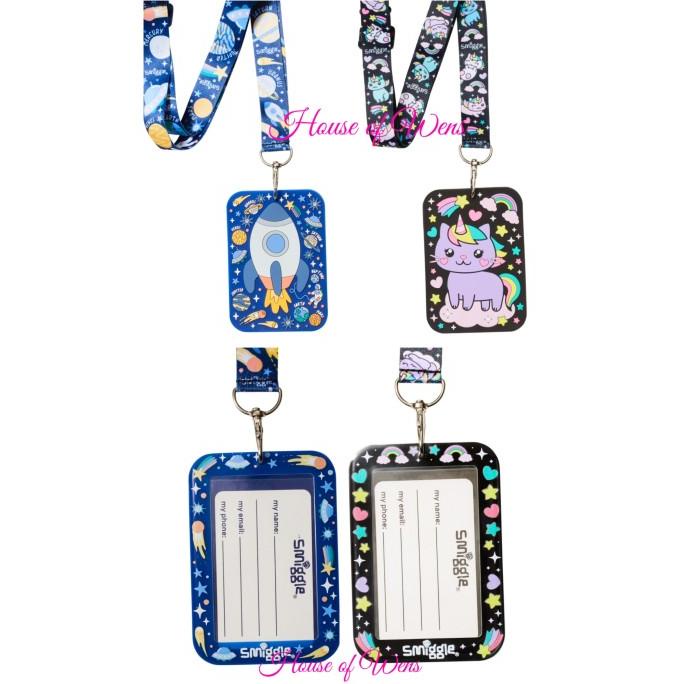 

Terbaik Smiggle Sky Hi Buss Pass Id Lanyard Original - Nametag Smiggle Stok Terbatas