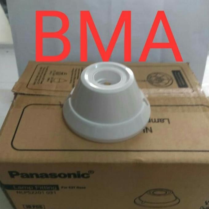 fitting plafon / fitting lampu PANASONIC bulat