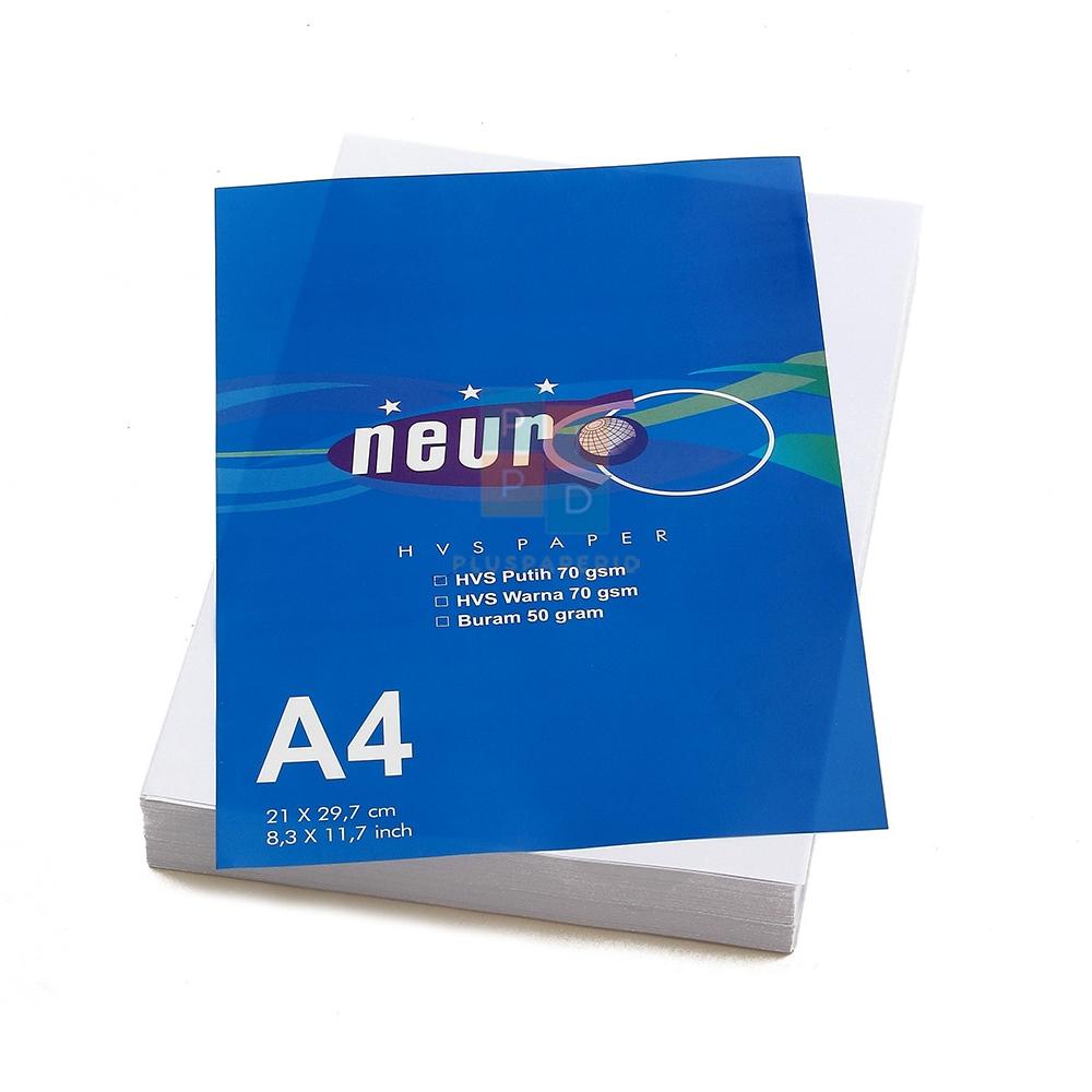 

Berkualitas NEURO - Kertas HVS Fotokopi A4 70gsm - pack