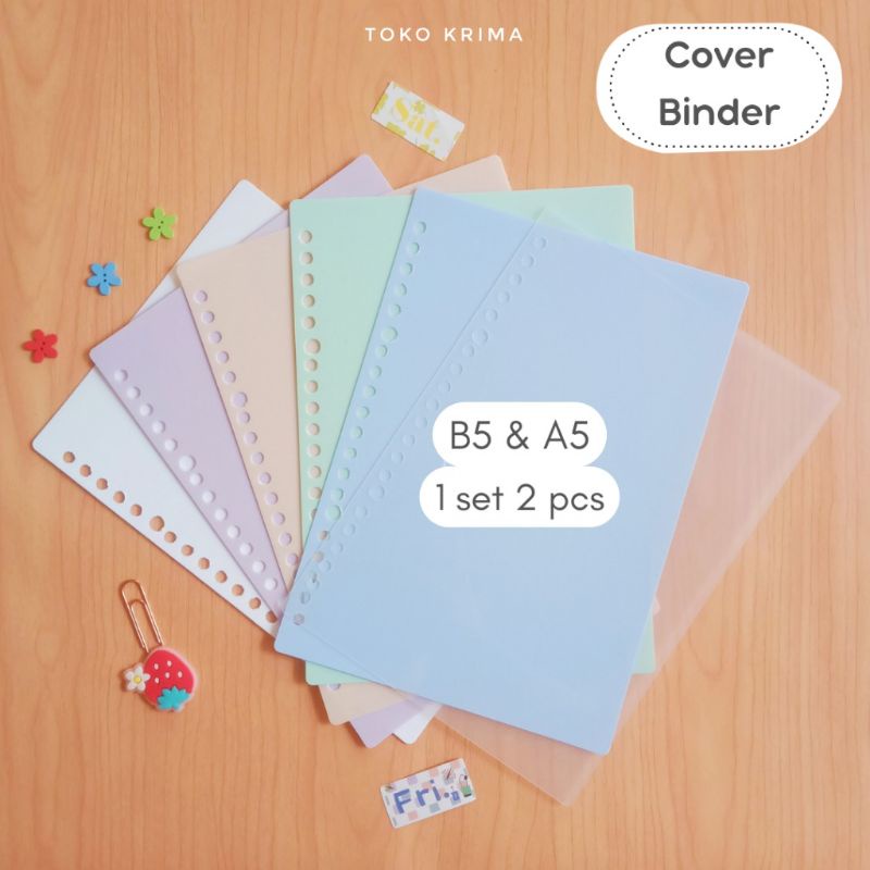 

Sampul Cover Binder Plastik Warna Pastel dan Transparan B5 dan A5